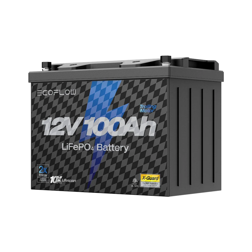 EcoFlow Lithium 12V 100Ah Deep Cycle LiFePO4 Battery - Image 3