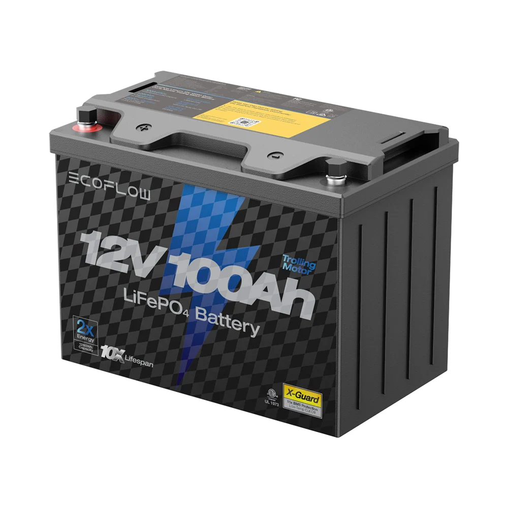EcoFlow Lithium 12V 100Ah Deep Cycle LiFePO4 Battery - Image 4